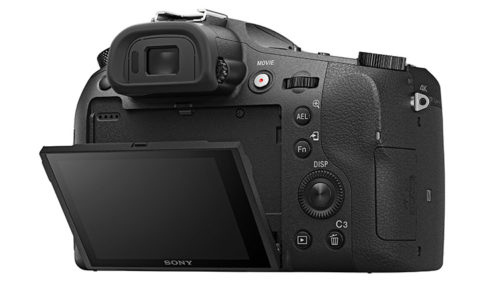 Sony RX10 III hinten LCD
