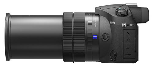 Sony RX10 III linke Seite on