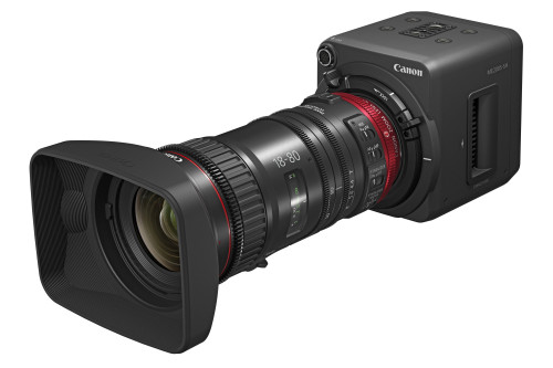 Canon ME200S-SH mit Zoom CN-E18-80mm T4.4 L IS KAS S
