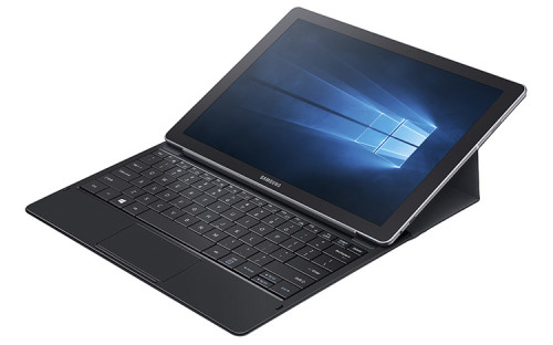 Samsung Galaxy TabPro S 45 Book Cover Stand niedrig