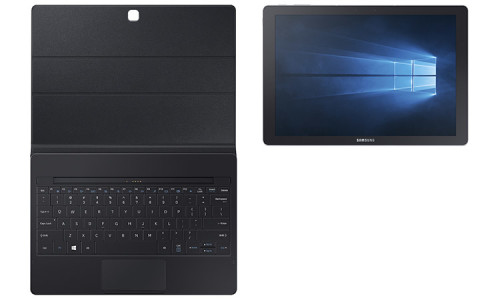 Samsung Galaxy TabPro S neben Book Cover Tab