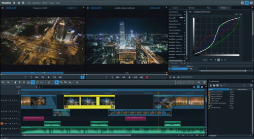 Magix Video Pro X8 MainGui-Screen3