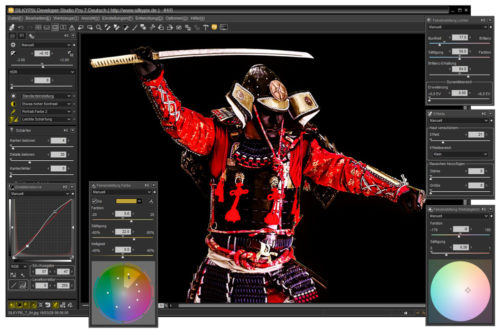 SilkypixDeveloperStudioPro 7_Feinjustierung