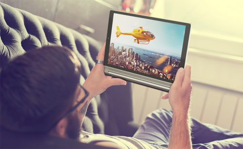 Lenovo Yoga Tab 3 Plus Living room