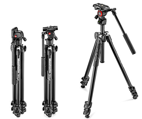 Manfrotto MK290LTA3 zu und offen