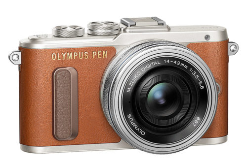 Olympus PEN E-PL8 brownsilve