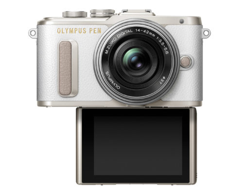 Olympus PEN_E-PL8 white_silver