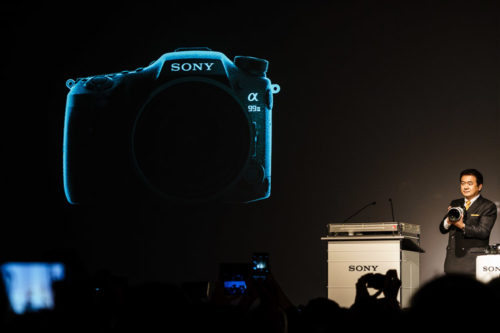 Sony a 99 Mark II Pressepräsentation