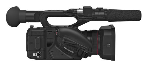 Panasonic Camcorder HC-X1 backside