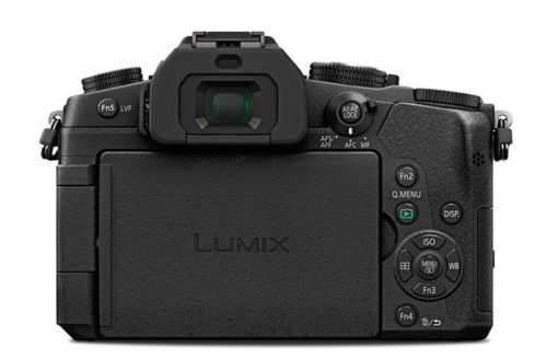 Panasonic Lumix G81 hinten