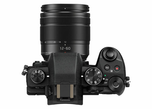 Panasonic Lumix G81 top