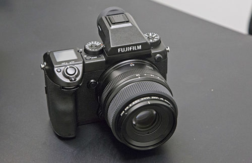  Fujifilm GFX 50s beim Hands-on