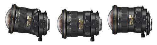 Nikkor PC 19mm 4E tilt-neutral-shift