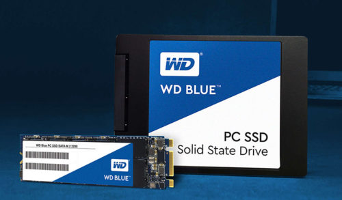 WD BlueSSD banner