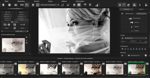 Franzis Black-White projects 5 Finalisierung