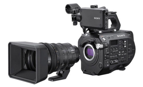Sony FS7 II lens detached