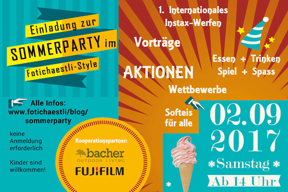 Einladung Zur Grossen Sommerparty Bei Fotichaestli Fotointern Ch esaktuelle Fotonews