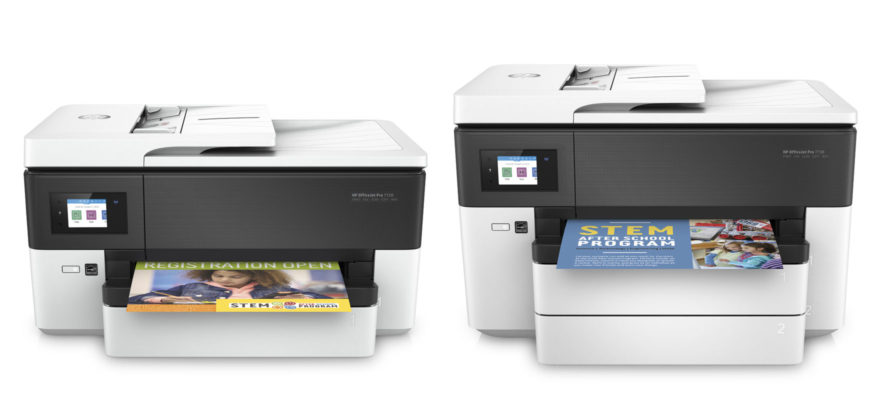 HP OfficeJet Pro 7720 und rechts der 7730