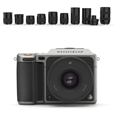 Mittelformatkamera X1D und 9 Wechselobjektive