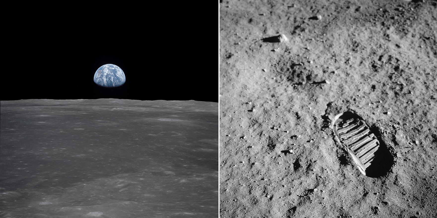 Neil Armstrong Fußabdruck