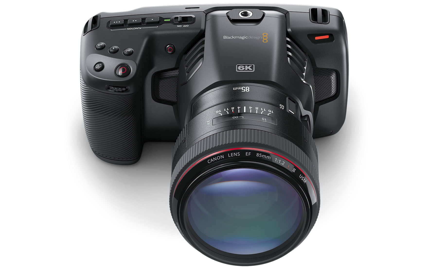 Blackmagic Pocket Cinema Camera 6K mit S35-Sensor und EF-Mount 
