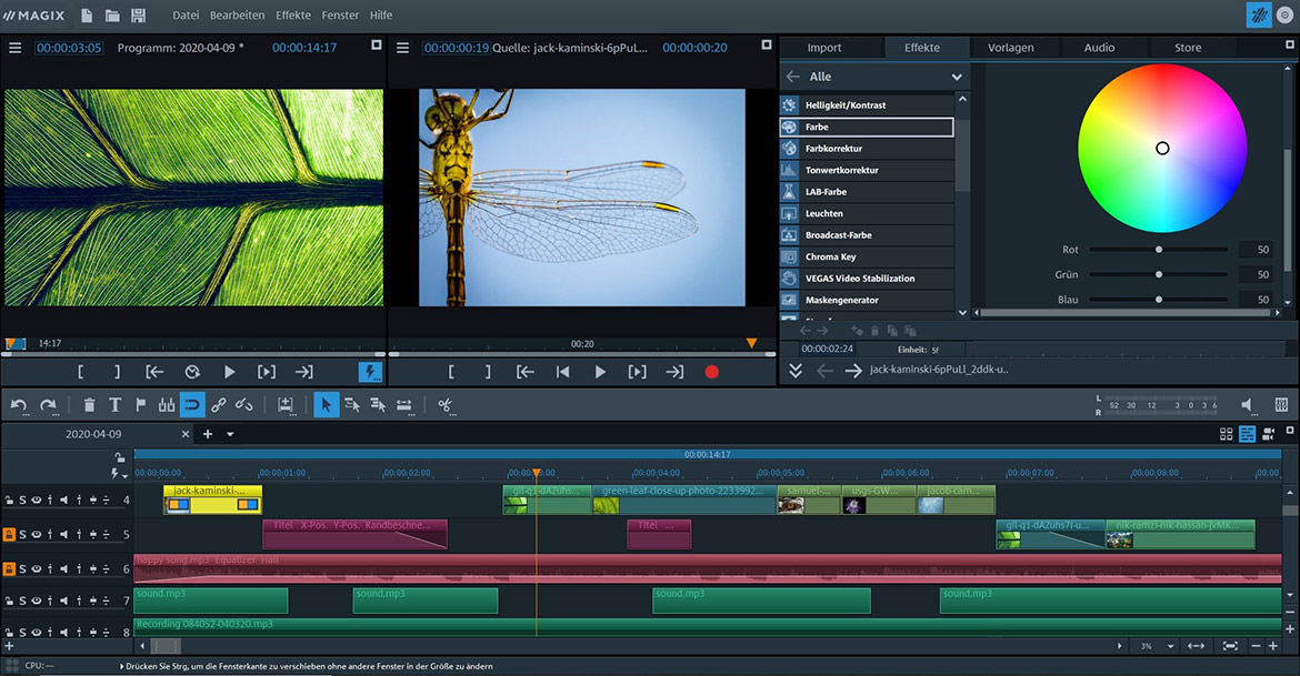 Magix Video Pro 12 ist schneller und unterstützt vertikale Videos ...