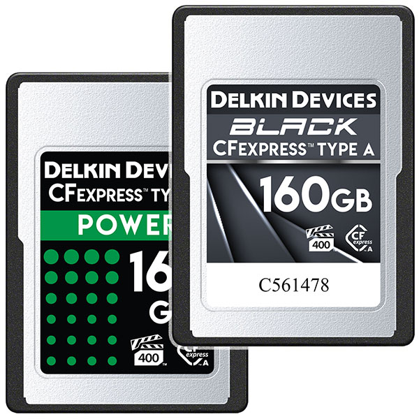パステルオリーブ Delkin 256GB CFexpress Type-B POWER メモリーカード DCFX1-256 