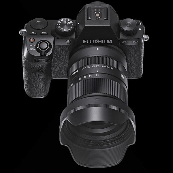 Fast Sigma 2.8 / 18-50mm ahora también para cámaras Fuji