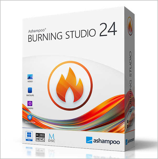 Ashampoo Burning Studio 24: Multimedia-Programm mit neuen Funktionen