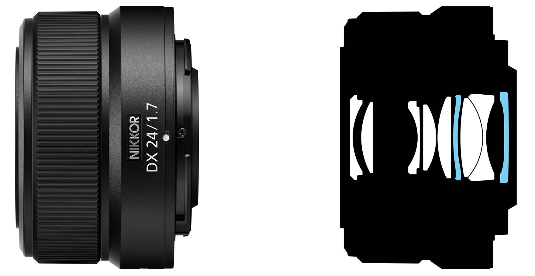 Nikon ZSystem receives "Nikkor Z DX 1.7/24mm" for APSC cameras