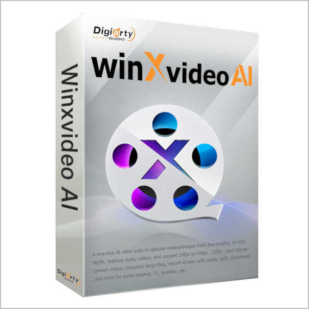 Neue Video-Optimierungs-Software Winxvideo AI mit Gratisversion