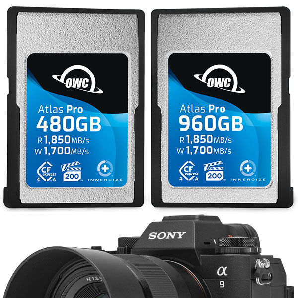 OWC: jetzt CFexpress-Karten des Typs A für Sony-Cam und A-B-Adapter